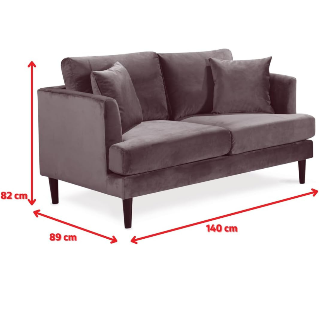 Black Multi Coloured Two Seater Patchwork Sofa, dimensions.