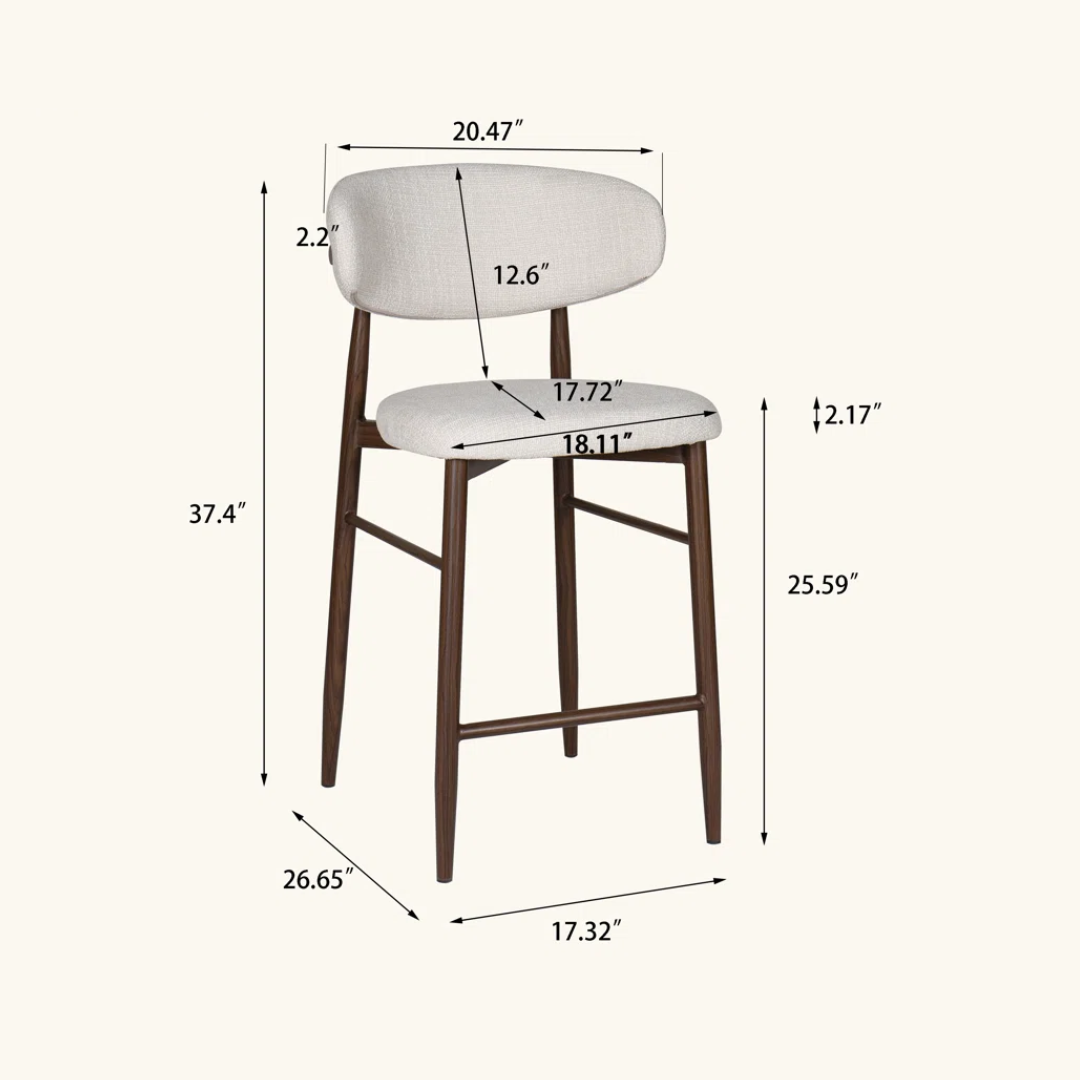 Luxury Kitchen Bar Stools With Backs
