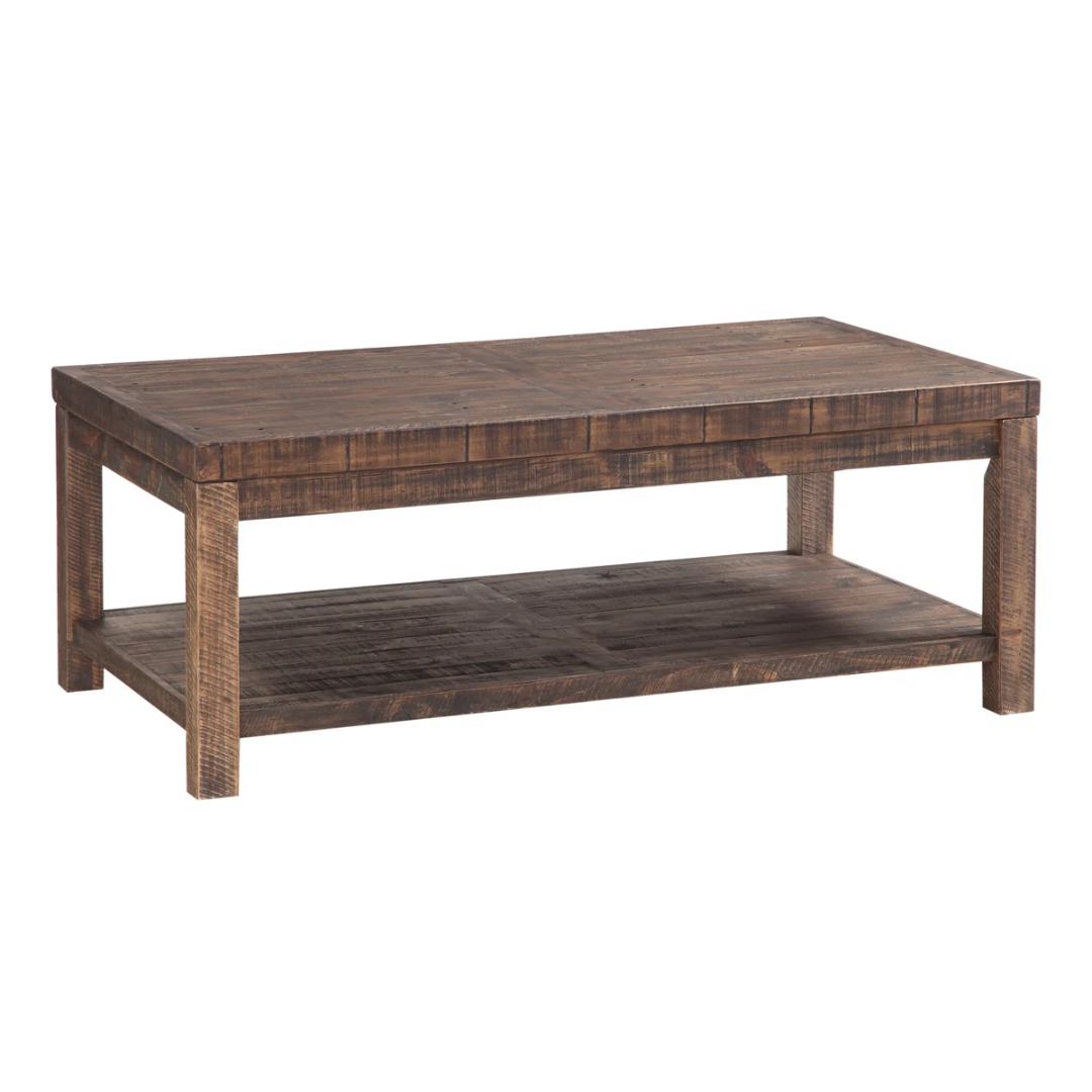 Rectangle Rustic Wood Coffee Table