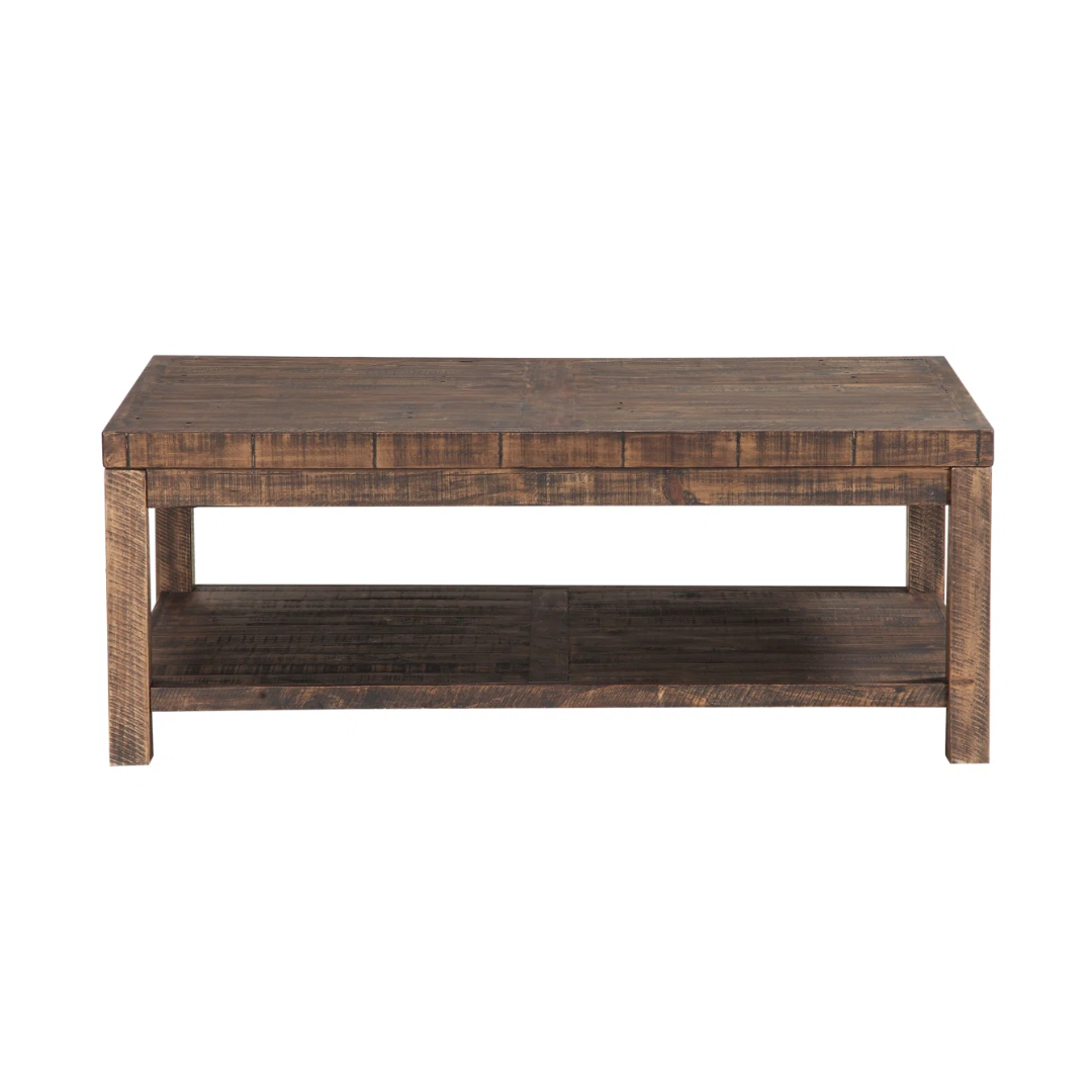 Rectangle Rustic Wood Coffee Table