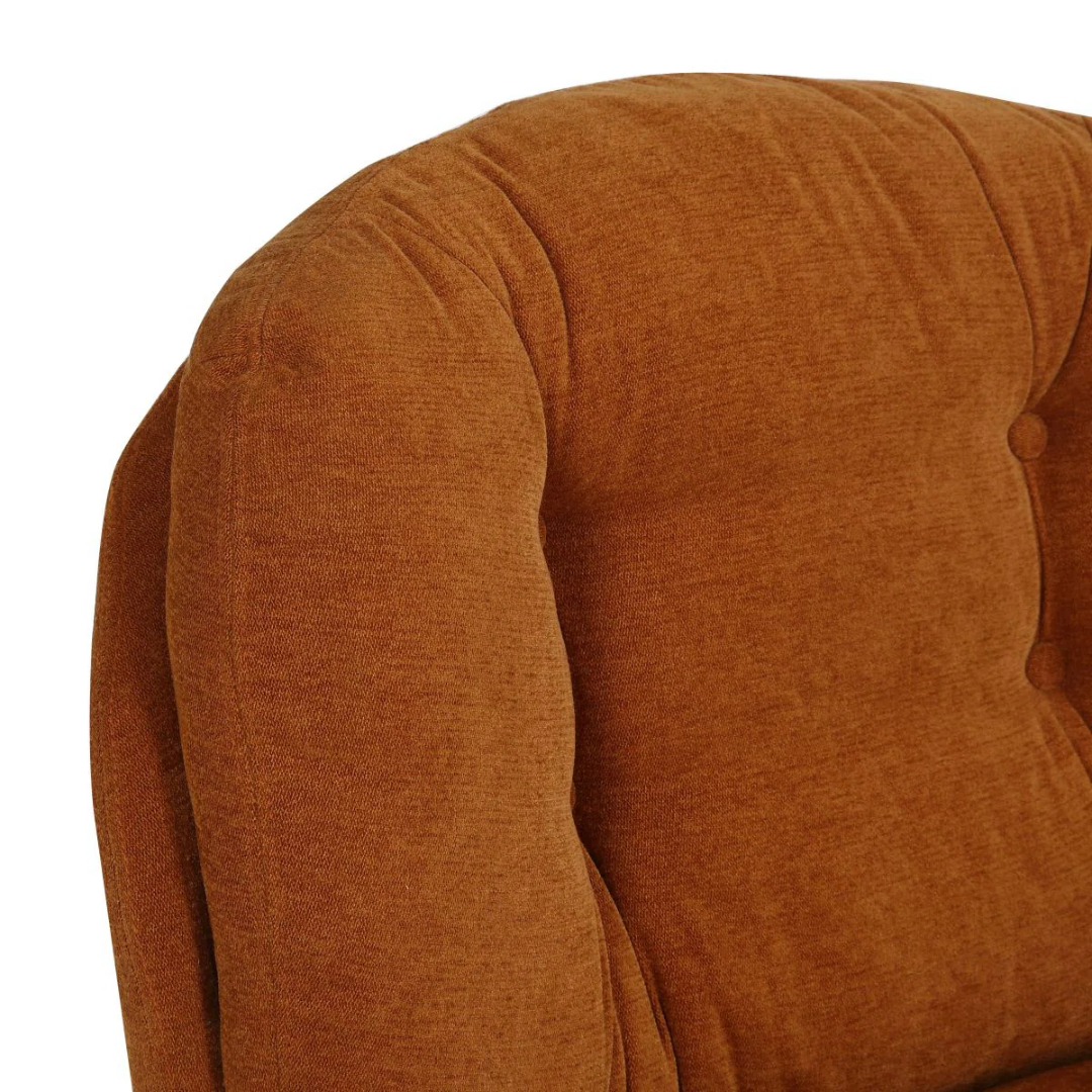 Swivel Burnt Orange Desk Chair