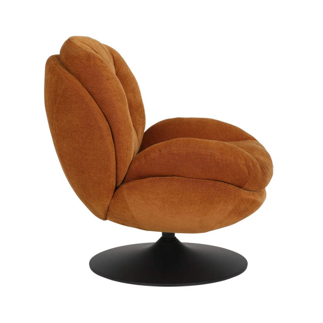 Swivel Burnt Orange Desk Chair