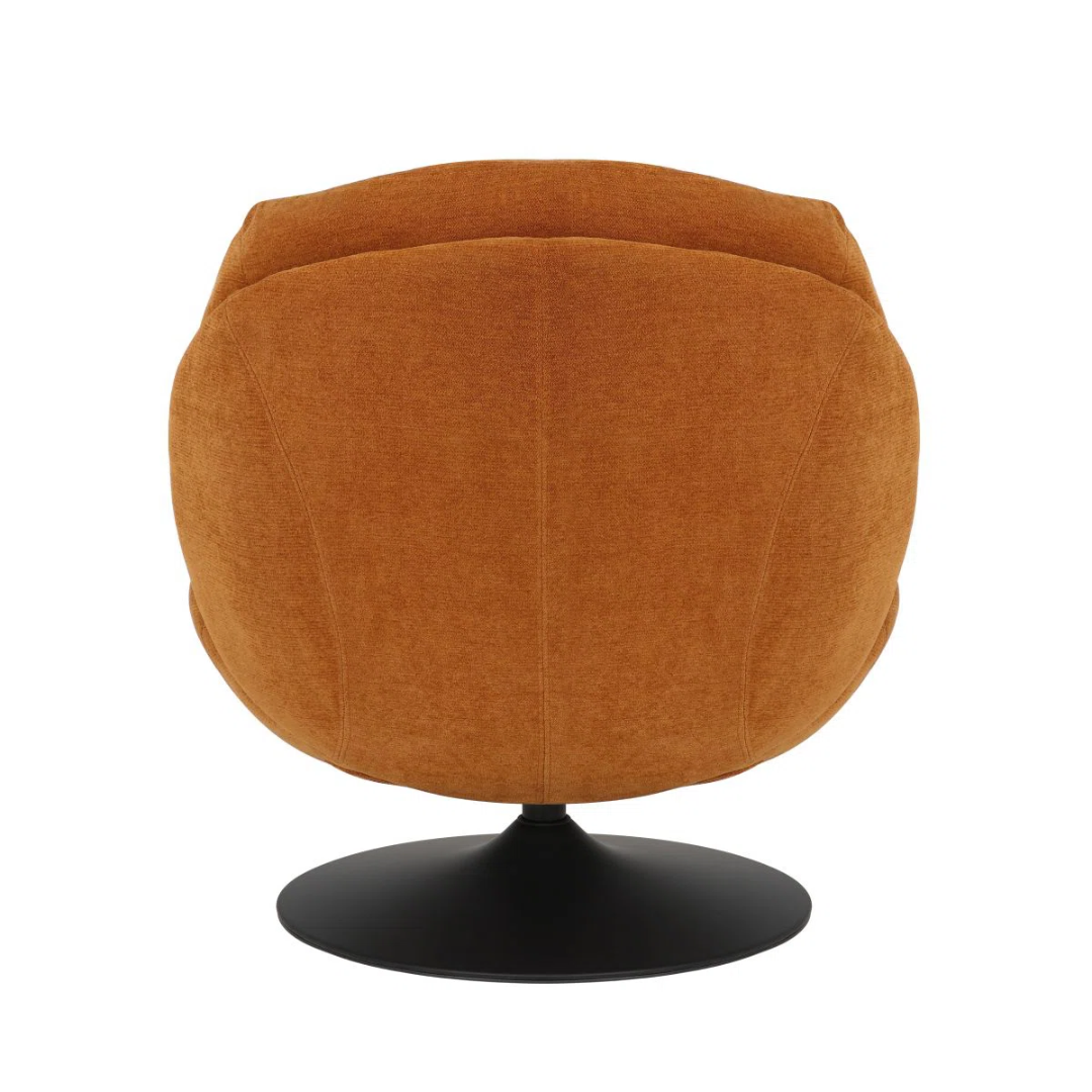 Swivel Burnt Orange Desk Chair