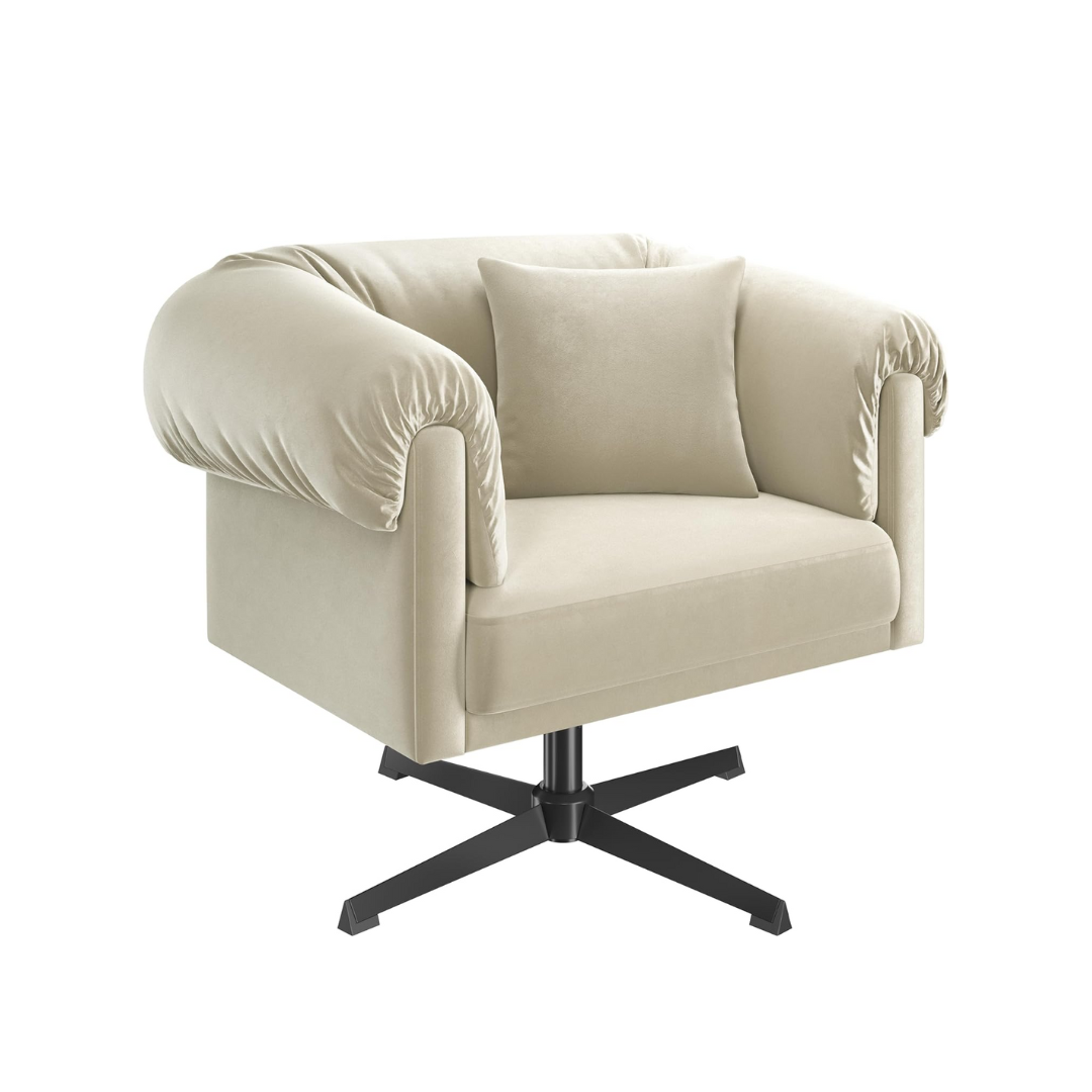 Upholstered Sofa Swivel Chair