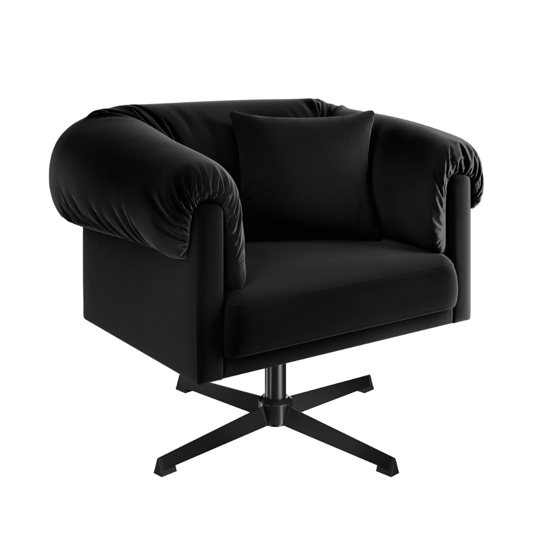 Upholstered Sofa Swivel Chair