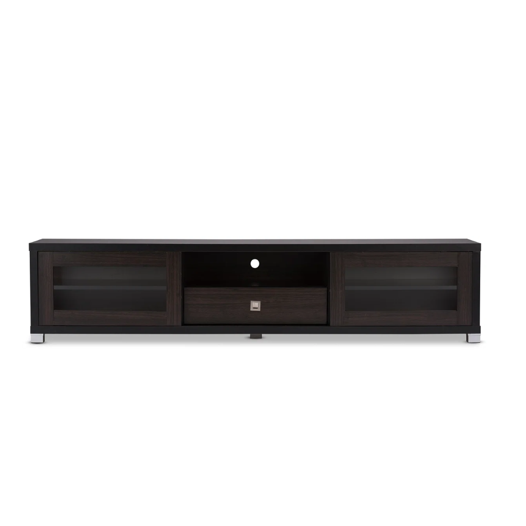 Walnut Dark Wood TV Stand