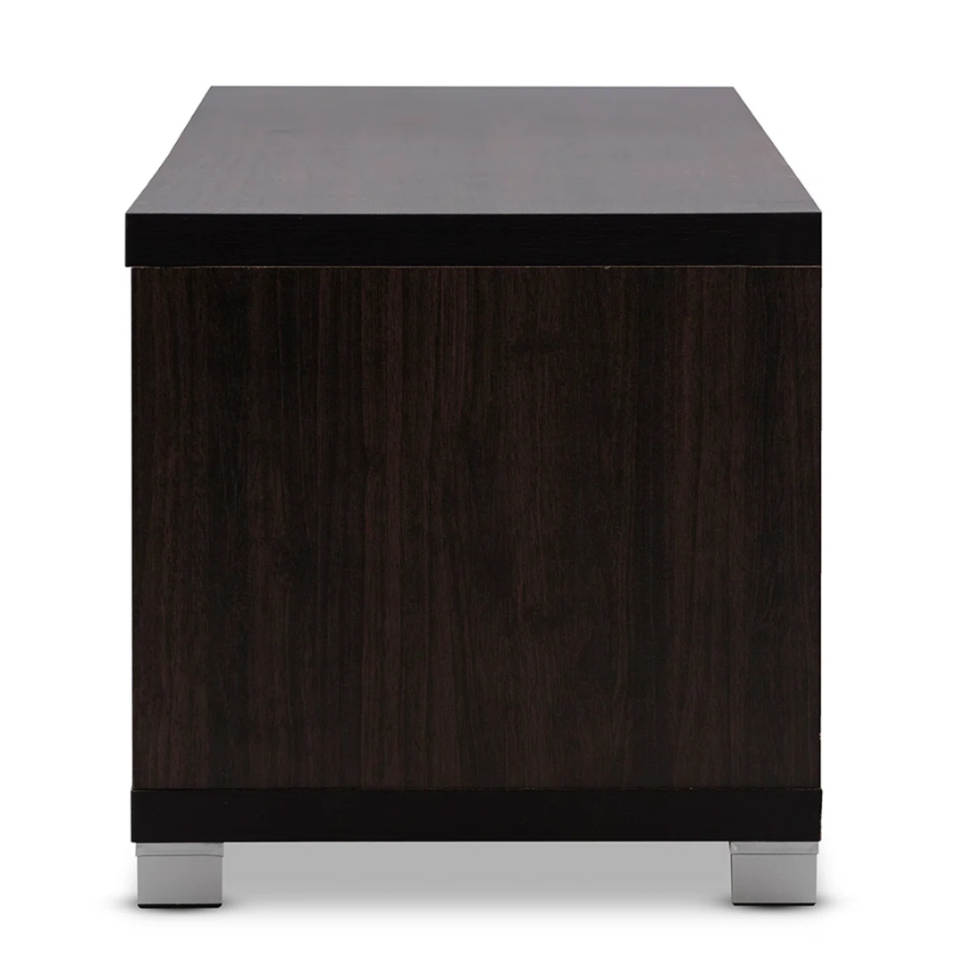 Walnut Dark Wood TV Stand
