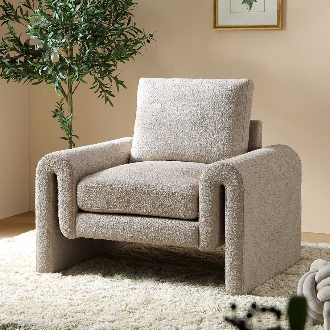 Boucle Accent Chairs