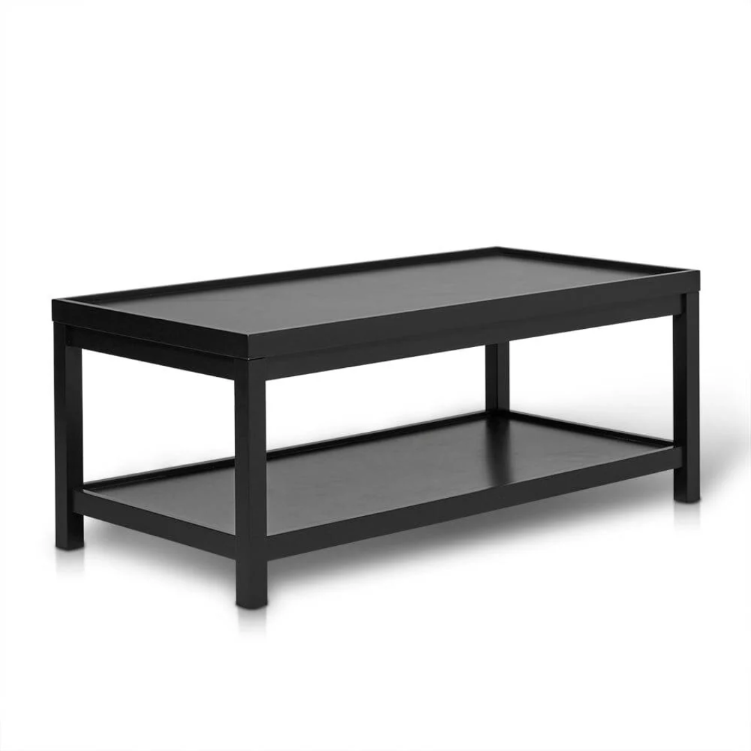 Black Rectangular Luxury Modern Coffee Table