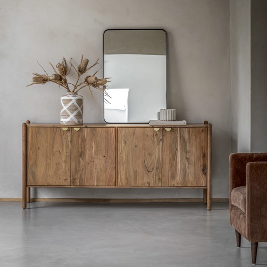 Contemporary Large Wood Sideboard