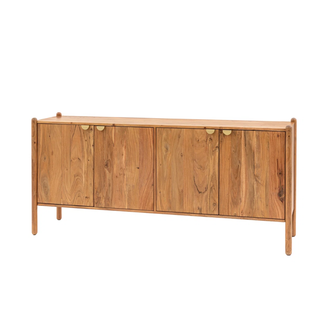 Contemporary Large Wood Sideboard