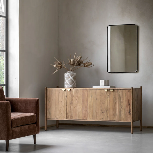 Contemporary Large Wood Sideboard