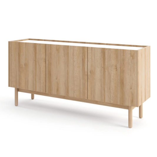 Light Wood Large Sideboard With Storage
