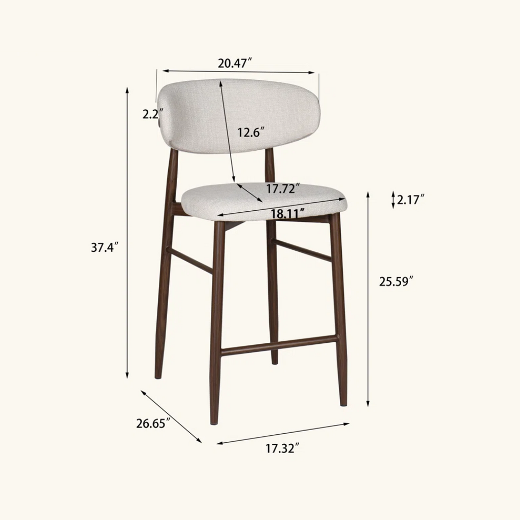 Luxury Kitchen Bar Stools With Backs