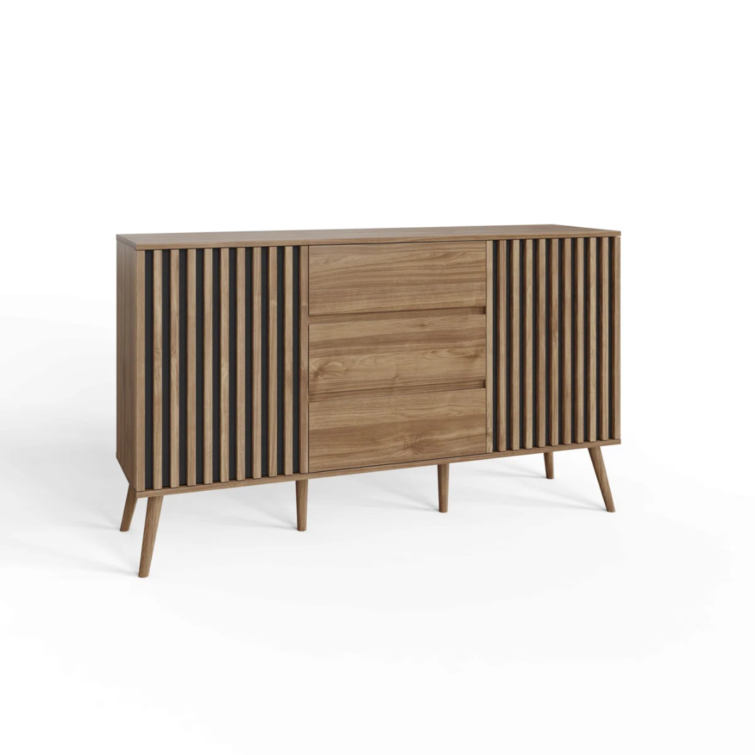 Mid Century Modern Sideboard With Storage