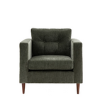 Mid Century Olive Green Accent Chair