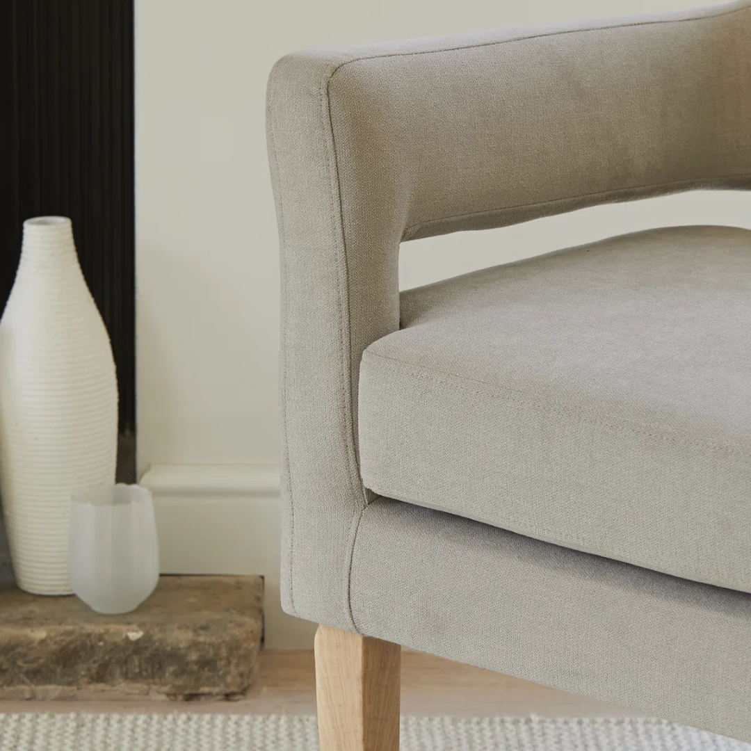 Modern Grey Living Room Accent Chair