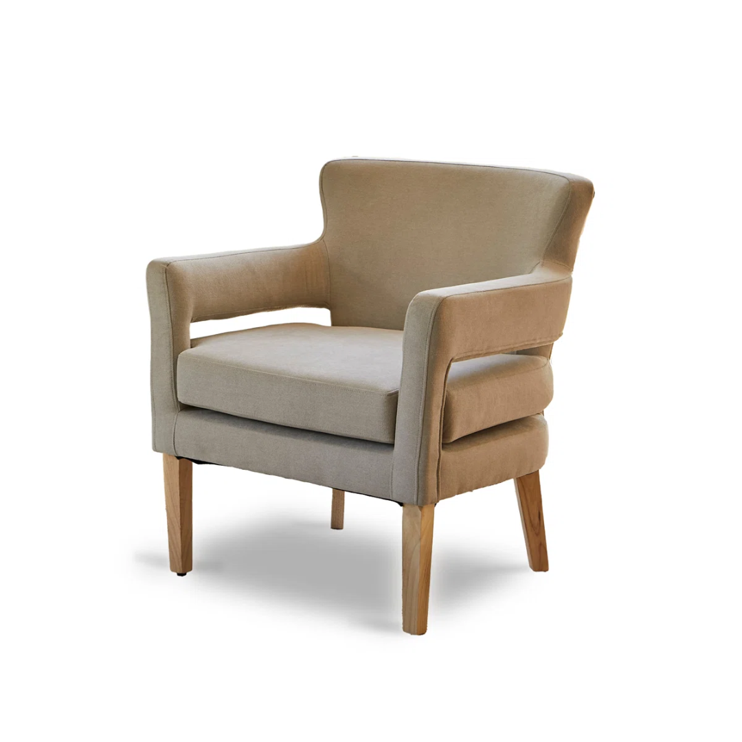 Modern Grey Living Room Accent Chair