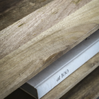Modern Natural Solid Wood TV Stand