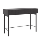 Narrow Black Console Table With Drawers