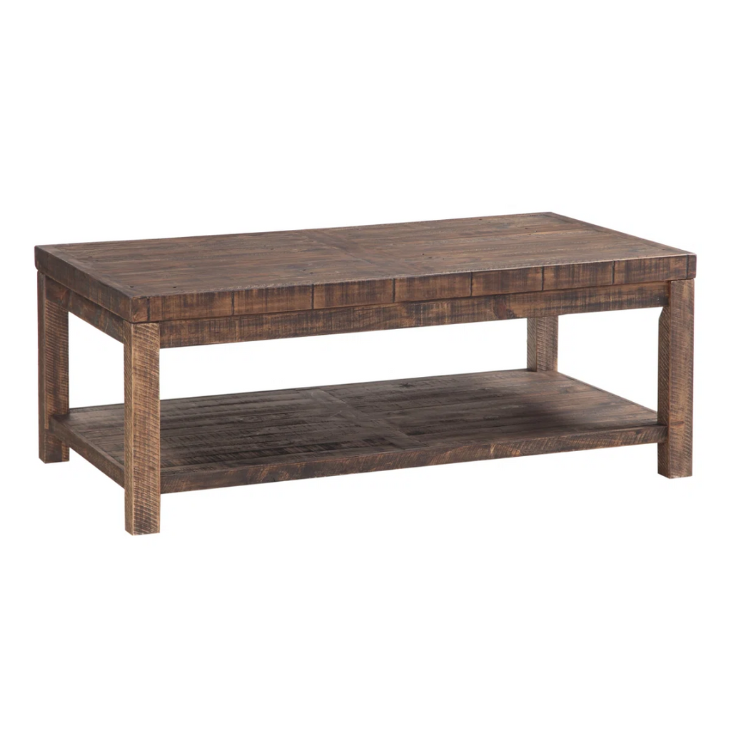 Rectangle Rustic Wood Coffee Table