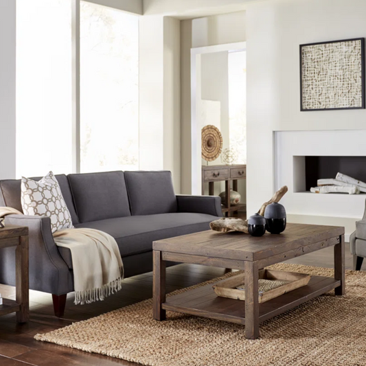 Rectangle Rustic Wood Coffee Table