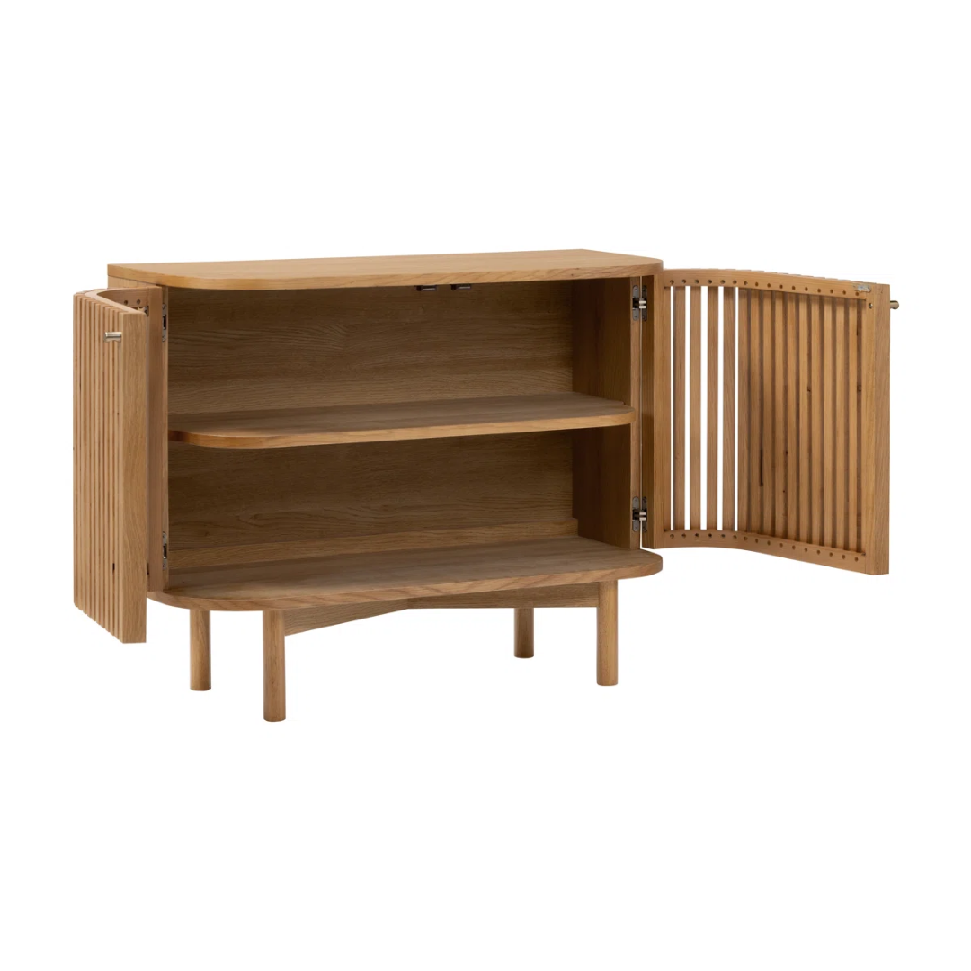 Small Modern Oak Sideboard