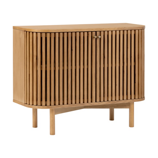 Small Modern Oak Sideboard