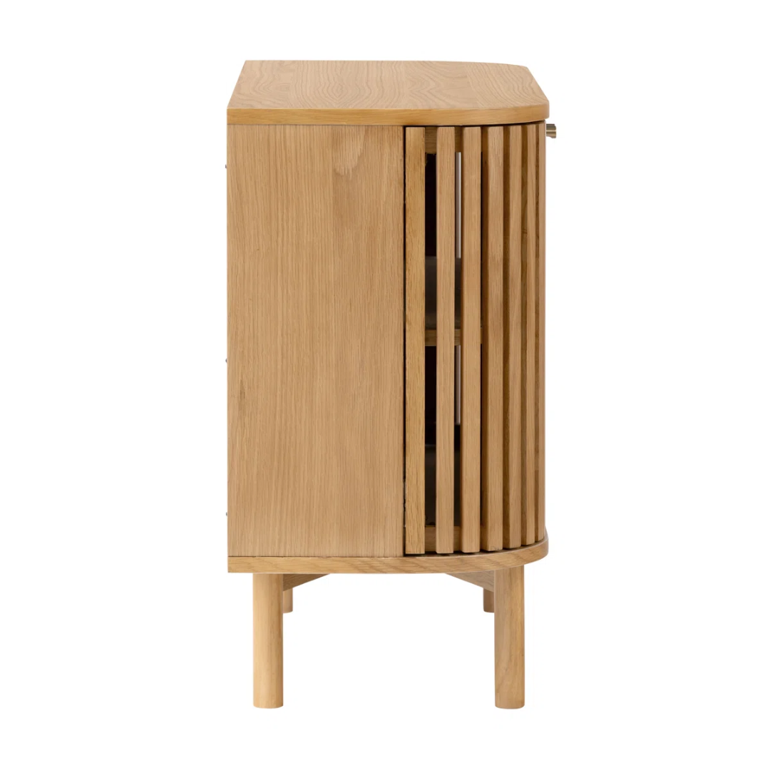 Small Modern Oak Sideboard
