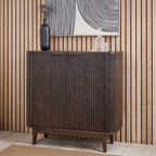 Small Walnut Sideboard Cabinet