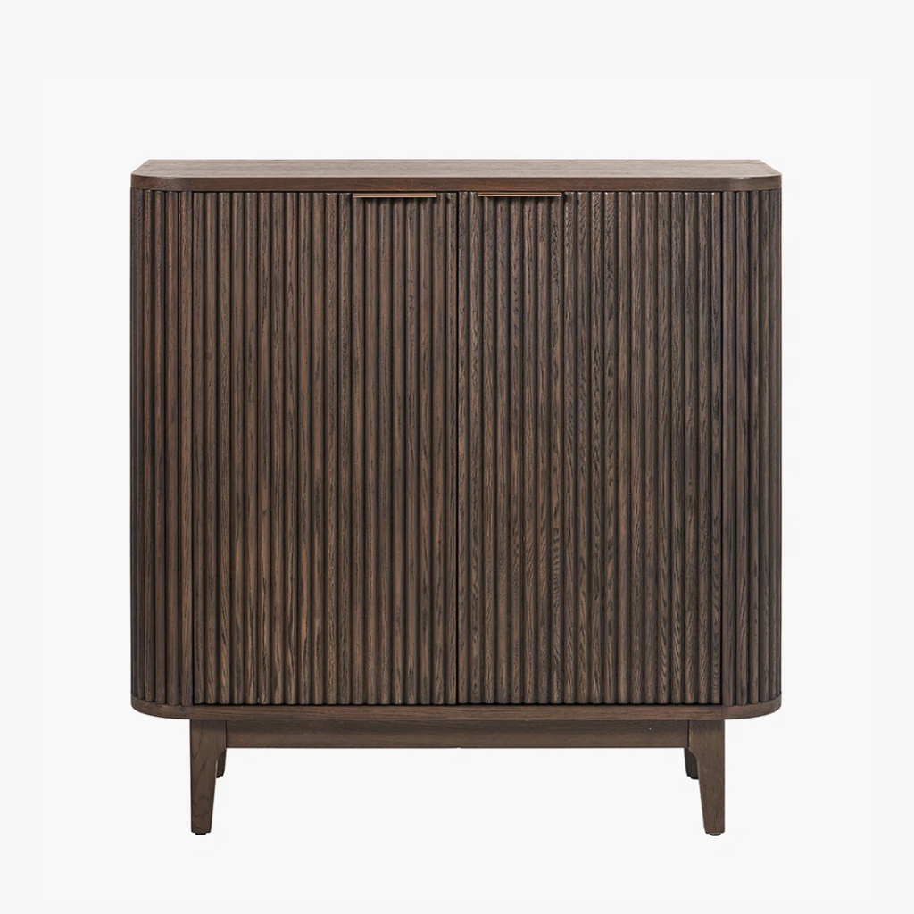 Small Walnut Sideboard Cabinet