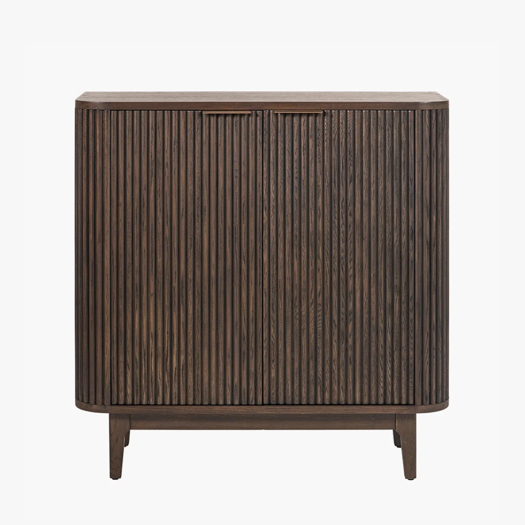 Small Walnut Sideboard Cabinet