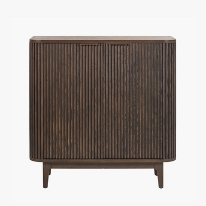 Small Walnut Sideboard Cabinet