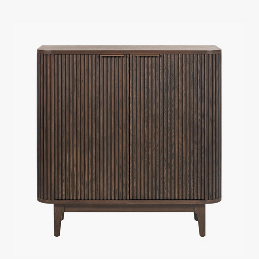 Small Walnut Sideboard Cabinet
