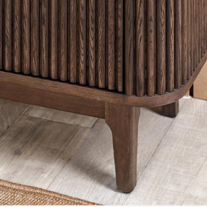 Small Walnut Sideboard Cabinet