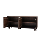 Walnut Wood Extra Long Sideboard