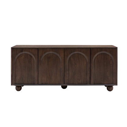 Walnut Wood Extra Long Sideboard