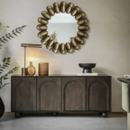 Walnut Wood Extra Long Sideboard