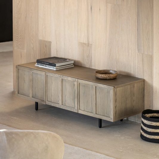 Wooden Low Contemporary TV Cabinet