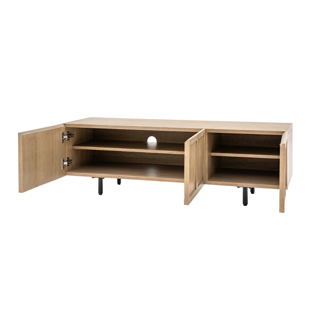Wooden Low Contemporary TV Cabinet